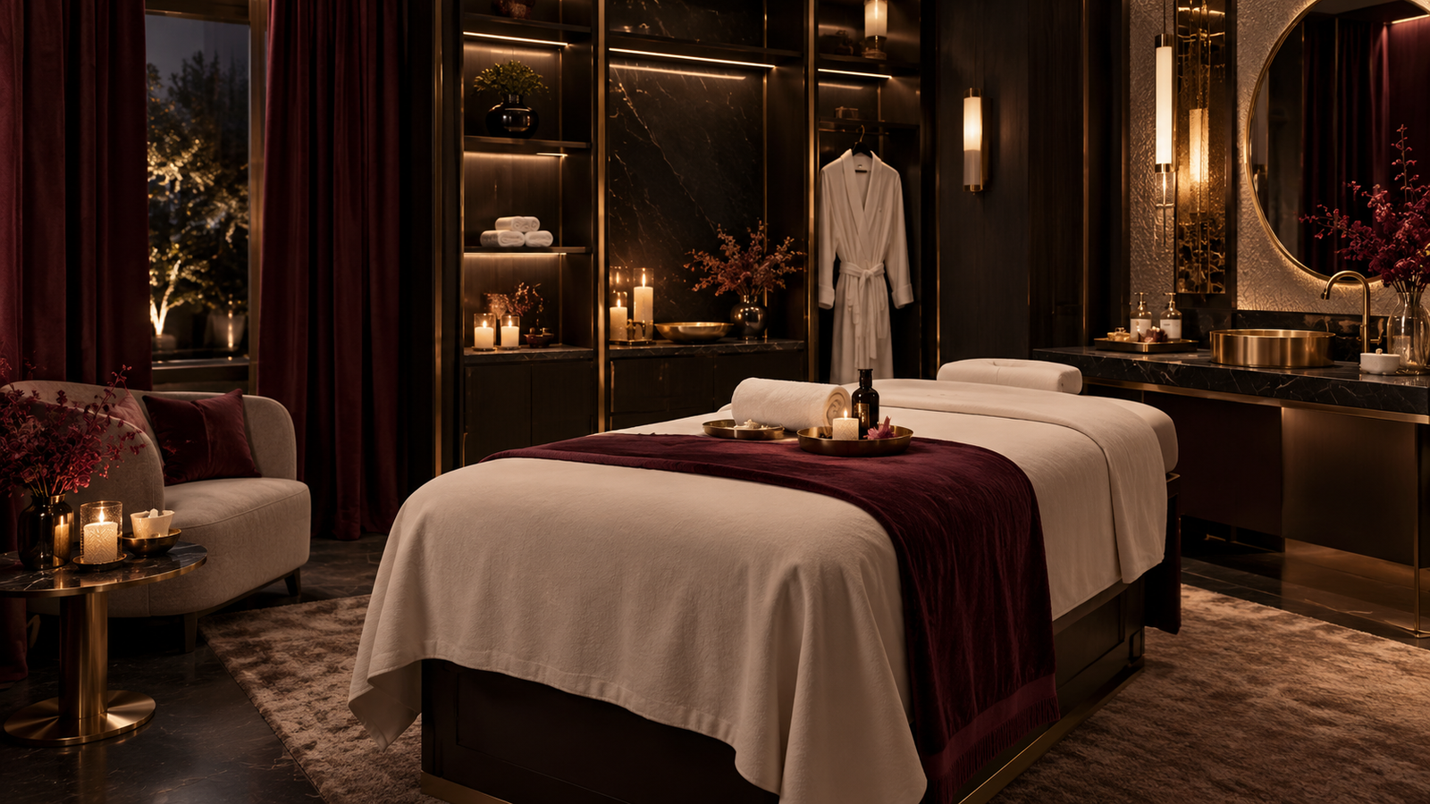 Return to yourself — illustrative spa imagery